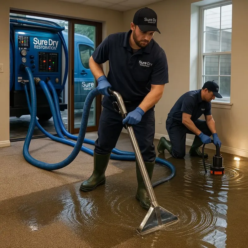 Water Extraction and Removal process in Potosi, TX